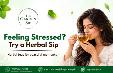 Ways to Reduce Stress and Get Relief: Best Herbal Teas Provided by Gardensip - The Garden Sip blog post